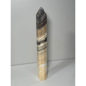 Huge Banded Calcite Tower